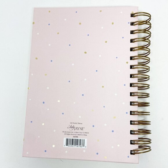 LADY JAYNE | Life is better with a Cat Spiral Bound Journal Pink - Picture 2 of 4